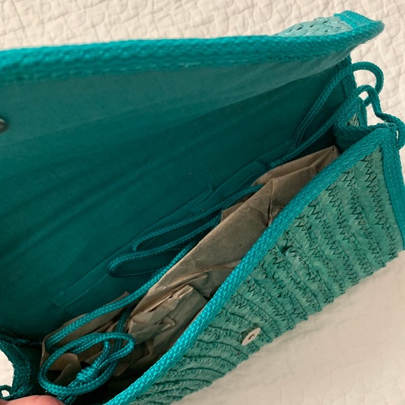 Weaved clutch envelope bag - Picture 3 of 5